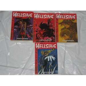  Hellsing Japanese Anime Manga Set Book #5 8 Kohta Hirano 