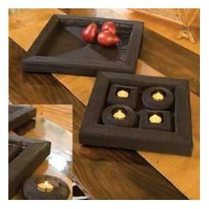  ANION TRAYS WITH CANDLEHOLDERS