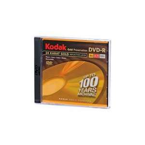  Kodak Gold Preservation 8x DVD R Media Electronics