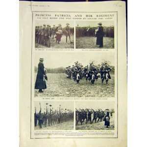  Princess Patricia British Regiment Connaught Print 1919 