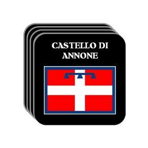   CASTELLO DI ANNONE Set of 4 Mini Mousepad Coasters 