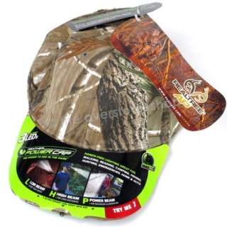 Panther Vision 3 LED PowerCap Real Tree Camo Lighted Hat  