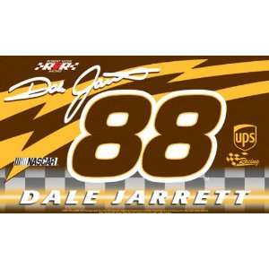 88 Dale Jarrett Double Sided 3x5 Flag 