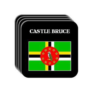     CASTLE BRUCE Set of 4 Mini Mousepad Coasters 