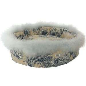  Toile Shabby Chic Gabby Style Pet Bed  Color MAHARANI 