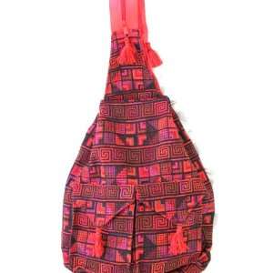  XL Ethnic Woven Backpack 3 Pockets Shoulder Tote Bag U1R 