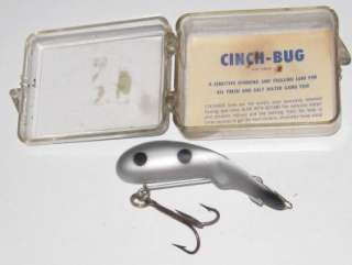 CINCH BUG LURE IN BOX MADE BY RECKS TACKLE IN NEVADA  