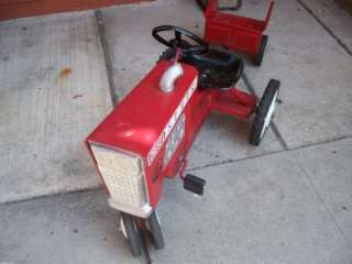 Vintage  Diesel Pedal Tractor W/ Trailer  