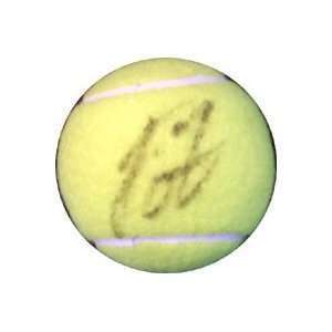  Jan Gambill Autographed Tennis Ball