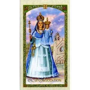 Our Lady of Consolation Prayer Card Health & Personal 