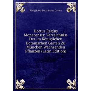  Pflanzen (Latin Edition) KÃ¶niglicher Botanischer Garten Books