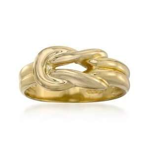  Vermeil Love Knot Ring Jewelry