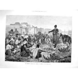  1878 Afghan War Meeting Afreedis Khyber Pass Fine Art 