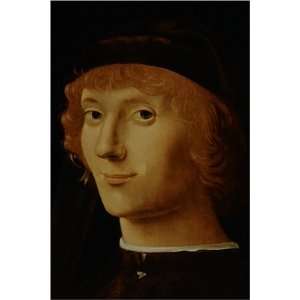  Portrait by Antonello da Messina, 17 x 20 Fine Art 