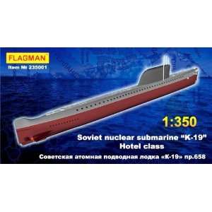   19 Hotel Class Soviet Nuclear Submarine 1 350 Flagman Toys & Games
