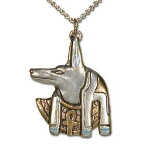  Anubis Egyptian Jackal God Pendant Necklace Jewelry