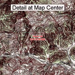  USGS Topographic Quadrangle Map   Val Verde, California 