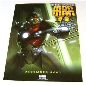  Ultimate Iron Man II Marvel Comics Mini Promo Poster 