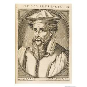  Gerardus Mercator Known Also as Gerhard Kremer Flemish 