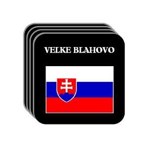  Slovakia   VELKE BLAHOVO Set of 4 Mini Mousepad Coasters 