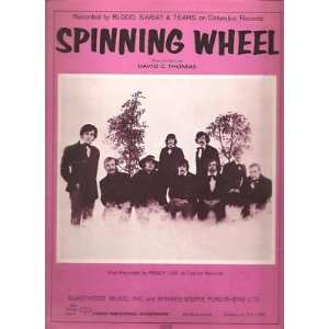  Sheet Music Spinning Wheel Blood Sweat Tears 62 