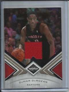 DeMar DeRozan 10/11 Limited Game Used Jersey #80/199  