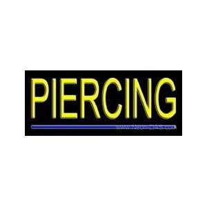  Piercing Neon Sign 10 x 24