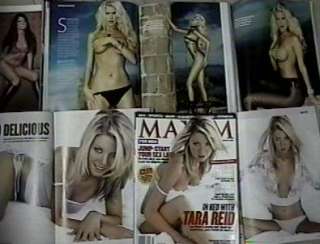 march 2002 Maxim #51 Tara Reid cover Victoria Silvstedt  