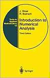   Analysis, (038795452X), Josef Stoer, Textbooks   