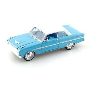 1963 Ford Falcon Futura 1/32 Blue w/ White Top Toys 