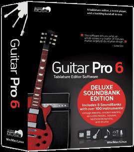   Pro 6 DELUXE Soundbank Edition   Tablature and Music Notation Software