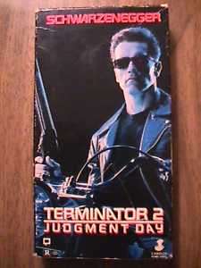 Terminator 2 Judgment Day VHS V4 012236895237  
