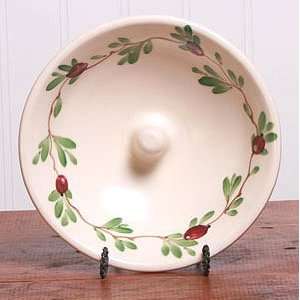  Cranberry Ceramic Apple Baker