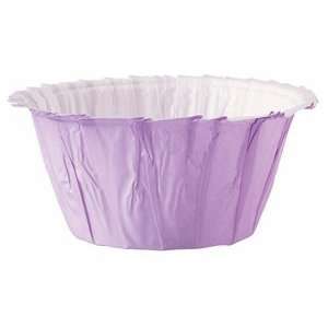  Lavender Ruffle Cupcake Cups