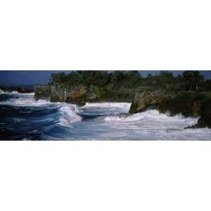 Waves Breaking on the Coast, Vavau, Tonga, South Pacific by Panoramic 