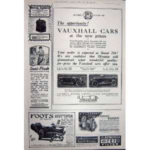 Advertisement 1922 Vauxhall Motor Car Brandy Polish