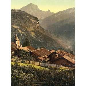   the Grand Muveran Vaud Canton of Switzerland 24 X 18 