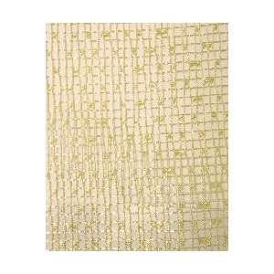  110 Wide Net Beige Contemporary Sheer Fabric by the Yard 