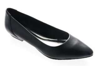INC NEW Veruca Womens Flats Shoes Medium Designer Black Casual Leather 
