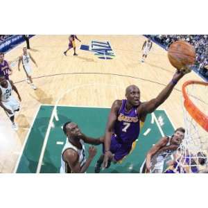 Los Angeles Lakers v Utah Jazz Lamar Odom and Al Jefferson Sports 