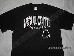   Shirt Junito Miguel Cotto vs Floyd Mayweather Boxing Shirts B  