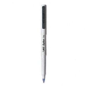   Pen, Gray Barrel, Blue Ink, Fine Point, 0.70 mm
