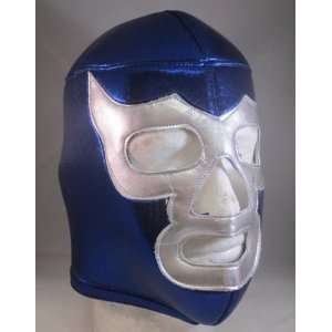  BLUE DEMON Adult Lucha Libre Wrestling Mask (pro fit 