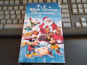WALT DISNEY CHRISTMAS Xmas VHS Video Mickey, Donald, Pluto 3 Stories 