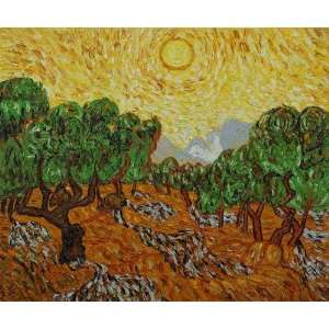  Art Reproduction Oil Painting   Van Gogh Paintings Olive 