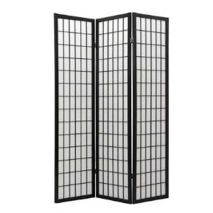  Oriental Furniture Double Sided Window Pane Room Divider 