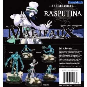  Malifaux Miniatures The Arcanists  Cult of December   Crew 