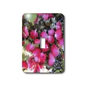     Romantic Art  Flowers   Light Switch Covers   single toggle switch