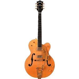  Gretsch G6120 Chet Atkins Hollow Body   Amber Flame Maple 