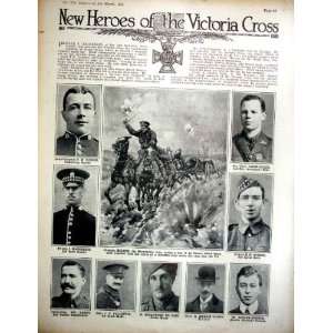   World War 1 Victoria Cross Dobson Vallentin Alexander